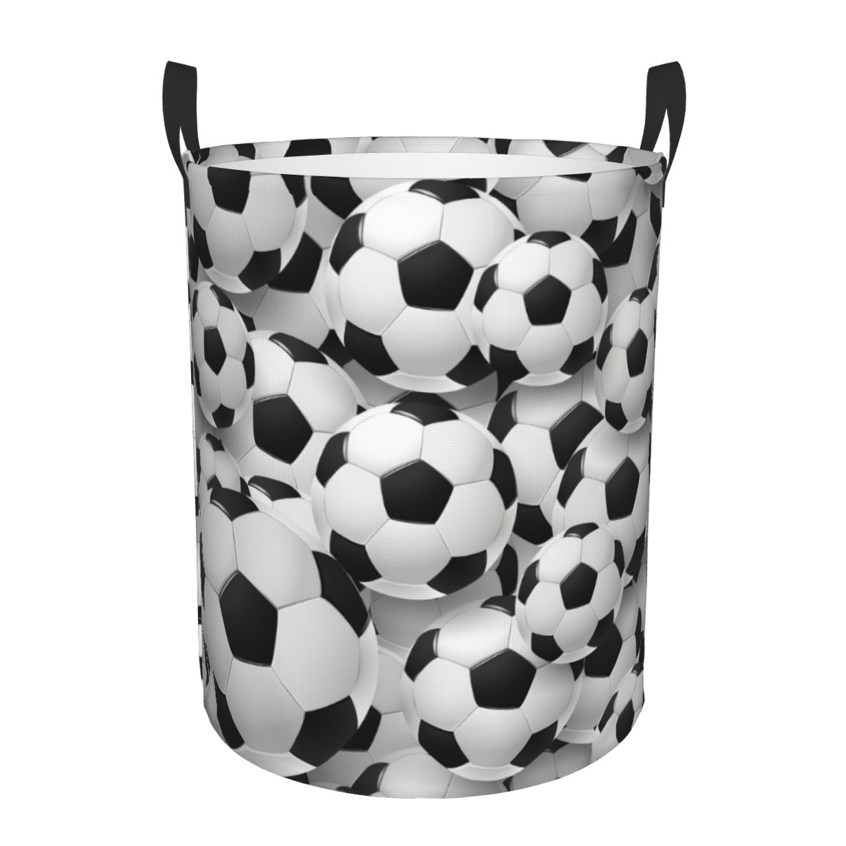 Baby Products Hamper - Panier à linge personnalisé imprimé Footballly