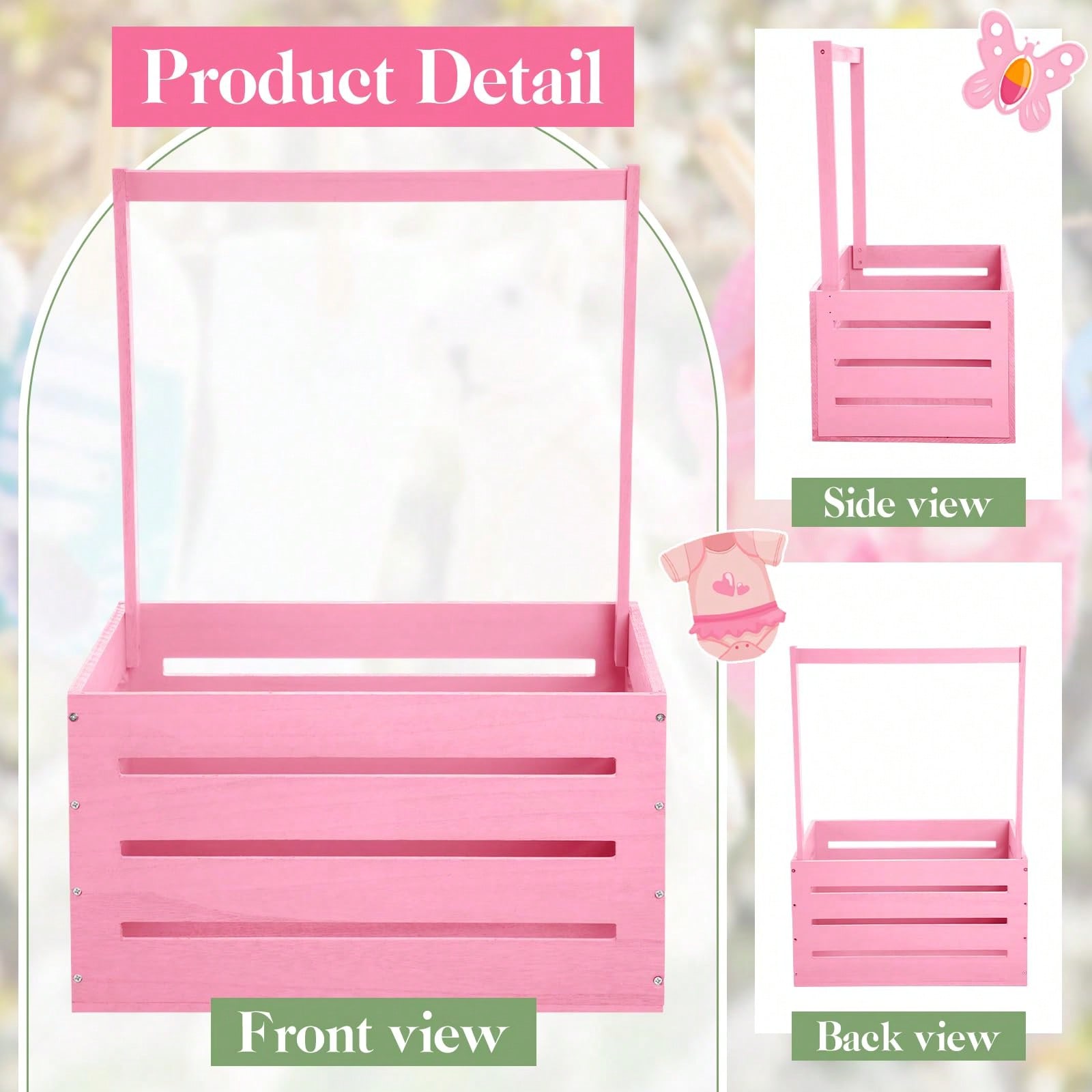 Coffre de rangement en bois ro - Baby Products Hamper avis et prix